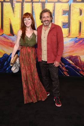 Los Angeles CA July 21: Ruth Connell and Rob Benedict at the premiere of Stuart Fails to Save the Universe at The Academy Museum of Motion Pictures in Los Angeles on July 21, 2026. Copyright: xAdMediax xMediaPunchx