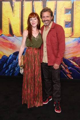 Los Angeles CA July 21: Ruth Connell and Rob Benedict at the premiere of Stuart Fails to Save the Universe at The Academy Museum of Motion Pictures in Los Angeles on July 21, 2026. Copyright: xAdMediax xMediaPunchx