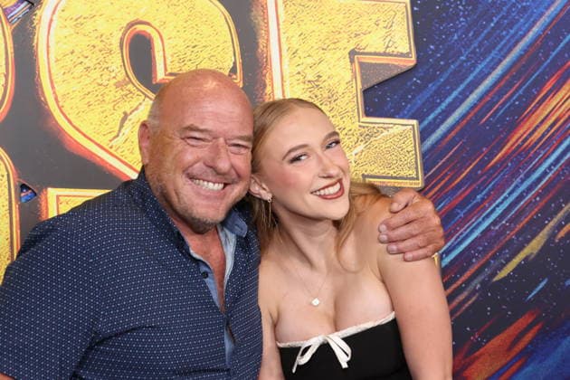 Los Angeles CA July 21: Zoe Norris and Dean Norris at the premiere of Stuart Fails to Save the Universe at The Academy Museum of Motion Pictures in Los Angeles on July 21, 2026. Copyright: xAdMediax xMediaPunchx