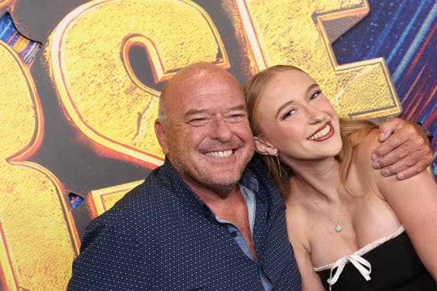 Los Angeles CA July 21: Zoe Norris and Dean Norris at the premiere of Stuart Fails to Save the Universe at The Academy Museum of Motion Pictures in Los Angeles on July 21, 2026. Copyright: xAdMediax xMediaPunchx