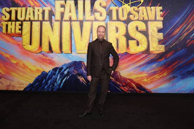 Los Angeles CA July 21: Kevin Sussman at the premiere of Stuart Fails to Save the Universe at The Academy Museum of Motion Pictures in Los Angeles on July 21, 2026. Copyright: xAdMediax xMediaPunchx