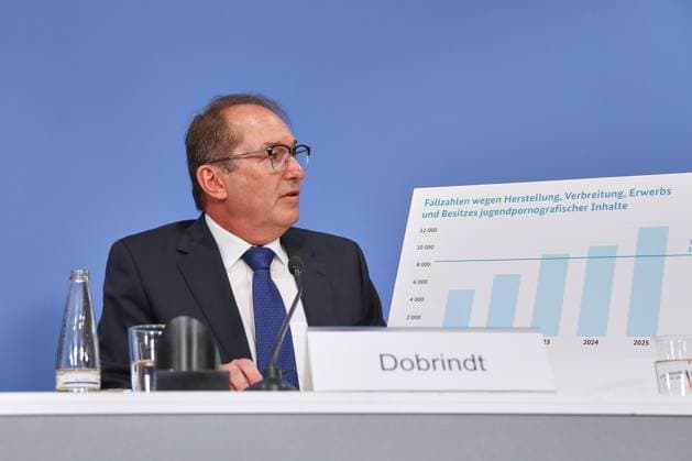 Berlin, Deutschland, 21.07.2026: Haus der Bundespressekonferenz: Bundeslagebild Sexualdelikte zum Nachteil von Kindern und Jugendlichen 2025: Bundesminister des Innern Alexander Dobrindt (CSU) *** Berlin, Germany, July 21, 2026 Federal Press Conference Building Federal Report on Sexual Offenses Against Children and Adolescents in 2025 Federal Minister of the Interior Alexander Dobrindt (CSU) Copyright: xdtsxNachrichtenagenturx dts_128103
