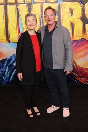 Los Angeles CA July 21: Fran Malina and Joshua Malina at the premiere of Stuart Fails to Save the Universe at The Academy Museum of Motion Pictures in Los Angeles on July 21, 2026. Copyright: xAdMediax xMediaPunchx