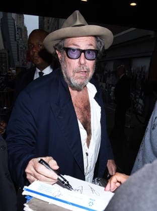 Julian Schnabel signs for a fan at the Cape Fear New York Screening at the DGA Theater on July 21, 2026 In New York city. Featuring: Julian Schnabel Where: New York City, New York, United States When: 21 Jul 2026 Credit: Darla Khazei INSTARimages EDITORIAL USE ONLY. NOT FOR USE BY NEWSPAPERS BASED IN THE UK. Copyright: xx instar55869629