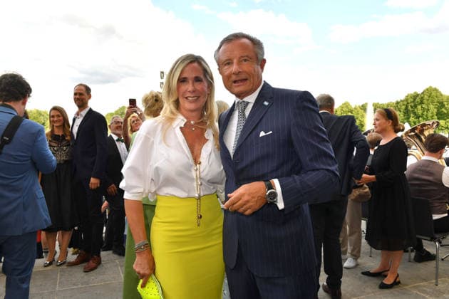 Alexandra Otto und Yorck Otto beim Sommerempfang vom Bayerischen Landtag am 21.07.2026 auf Schloss Schleissheim bei Muenchen Alexandra Otto and Yorck Otto attend the summer reception of the Bavarian State Parliament (Sommerempfang des Bayerischen Landtags) at Schleissheim Palace (Schloß Schleißheim) on July 21, 2026 in Oberschleißheim near Munich, Germany Sommerempfang 2026 vom Bayerischen Landtag auf Schloss Schleissheim bei Muenchen *** Alexandra Otto and Yorck Otto at the Bavarian State Parliament’s summer reception on July 21, 2026, at Schleissheim Palace near Munich Alexandra Otto and Yorck Otto attend the summer reception of the Bavarian State Parliament at Schleissheim Palace on July 21, 2026, in Oberschleißheim near Munich, Ger 