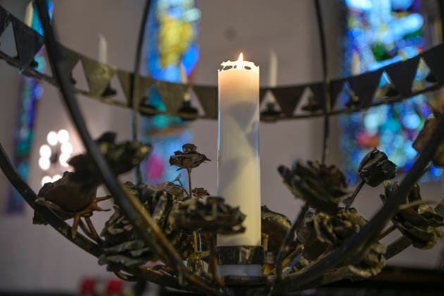 22. juli markering i Oslo domkirke Oslo 20260722. 22. juli markering i Oslo Domkirke. I ar er det 15 ar siden terrorangrepet hvor 77 mennesker mistet livet i 2011. Foto: Annika Byrde NTB POOL Oslo Norge OiUr0g_5_Ec EDITORIAL USE ONLY Ref:_BNC_POLOiUr0g_5_Ec.jpg *** July 22 Commemoration at Oslo Cathedral Oslo 20260722 July 22 Commemoration at Oslo Cathedral This year marks 15 years since the terrorist attack in which 77 people lost their lives in 2011 Photo: Annika Byrde, NTB POOL, Oslo, Norway OiUr0g 5 Ec EDITORIAL USE ONLY Ref BNC POLOiUr0g 5 Ec jpg  Copyright: xAnnikaxByrdex xNTBx