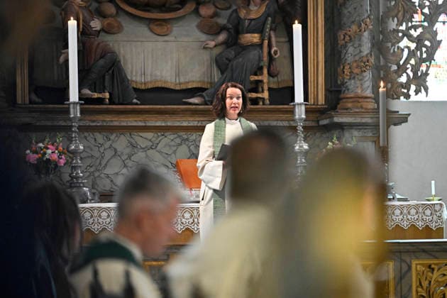 22. juli markering i Oslo domkirke Oslo 20260722. 22. juli markeringen i Oslo Domkirke. I ar er det 15 ar siden terrorangrepet hvor 77 mennesker mistet livet i 2011. Foto: Annika Byrde NTB POOL Oslo Norge sD7BM7aPSUo EDITORIAL USE ONLY Ref:_BNC_POLsD7BM7aPSUo.jpg *** July 22 Commemoration at Oslo Cathedral Oslo 20260722 July 22 Commemoration at Oslo Cathedral This year marks the 15th anniversary of the terrorist attack in which 77 people lost their lives in 2011 Photo: Annika Byrde, NTB POOL Oslo, Norway sD7BM7aPSUo EDITORIAL USE ONLY Ref BNC POLsD7BM7aPSUo jpg  Copyright: xAnnikaxByrdex xNTBx
