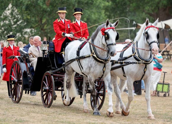 . 22 07 2026. Sandringham, United Kingdom. King Charles III and Queen Camilla at the Sandringham Flower Show, United Kingdom. The event was the first Royal Horticultural Society (RHS) show to be held at the Sandringham Estate.  xPoolx xi-Imagesx IIM-26916-0005