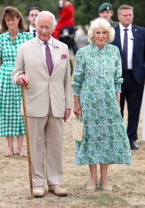 . 22 07 2026. Sandringham, United Kingdom. King Charles III and Queen Camilla at the Sandringham Flower Show, United Kingdom. The event was the first Royal Horticultural Society (RHS) show to be held at the Sandringham Estate.  xPoolx xi-Imagesx IIM-26916-0009