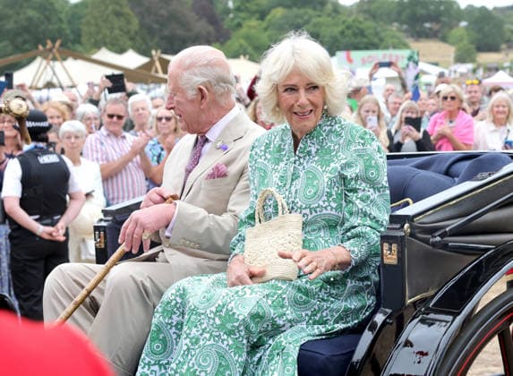 . 22 07 2026. Sandringham, United Kingdom. King Charles III and Queen Camilla at the Sandringham Flower Show, United Kingdom. The event was the first Royal Horticultural Society (RHS) show to be held at the Sandringham Estate.  xPoolx xi-Imagesx IIM-26916-0060