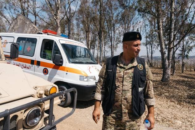 July 22, 2026, Zawtar Al-Gharbiya, Lebanon: ZAWTAR AL-GHARBIYA, LEBANON Ã¢â‚¬ JULY 22, 2026: The Lebanese army deploys in Zawtar Al-Gharbiya, southern Lebanon, one of three Ã¢â‚¬oepilot zonesÃ¢â‚¬Â placed under its control on Tuesday as part of a U.S.-brokered agreement with Israel. As soldiers clear unexploded ordnance, villagers wait behind a security cordon on the outskirts of the village for permission to return. Zawtar Al-Gharbiya Lebanon  - ZUMAq101 20260722_zna_q101_042 Copyright: xKatrinexDigexHoumoÂ¸Llerx