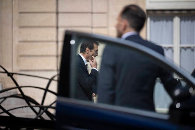 Weekly Cabinet Meeting - Paris French Labour Minister Jean Pierre Farandou leaves after the weekly cabinet meeting at the Elysee Palace in Paris on July 22, 2026.Photo by Eliot Blondet ABACAPRESS.COM Paris France France  Copyright: xBlondetxEliot ABACAx