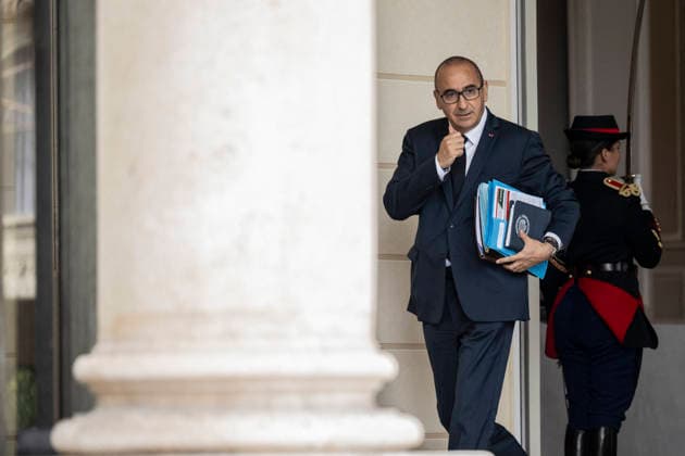 Weekly Cabinet Meeting - Paris French Interior Minister Laurent Nunez leaves after the weekly cabinet meeting at the Elysee Palace in Paris on July 22, 2026.Photo by Eliot Blondet ABACAPRESS.COM Paris France France  Copyright: xBlondetxEliot ABACAx