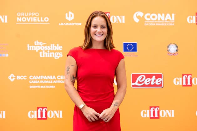 July 22, 2026, Giffoni Valle Piana, Salerno, Italy: Italian diver Chiara Pellacani attends the photocall at 56th Giffoni Film Festival 2026 in Giffoni Valle Piana, Salerno, Italy on July 22, 2026. Giffoni Valle Piana Italy  - ZUMAl175 20260722_zip_l175_010 Copyright: xFrancescoxLucianox