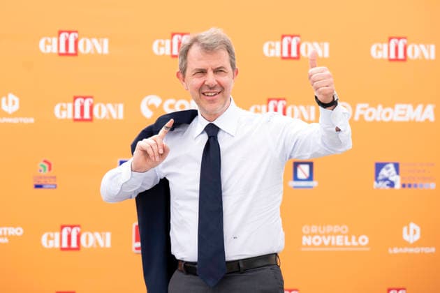 July 22, 2026, Giffoni Valle Piana, Salerno, Italy: Italian journalist Francesco Giorgino attends the photocall at 56th Giffoni Film Festival 2026 in Giffoni Valle Piana, Salerno, Italy on July 22, 2026. Giffoni Valle Piana Italy  - ZUMAl175 20260722_zip_l175_011 Copyright: xFrancescoxLucianox