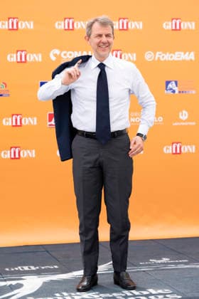 July 22, 2026, Giffoni Valle Piana, Salerno, Italy: Italian journalist Francesco Giorgino attends the photocall at 56th Giffoni Film Festival 2026 in Giffoni Valle Piana, Salerno, Italy on July 22, 2026. Giffoni Valle Piana Italy - ZUMAl175 20260722_zip_l175_007 Copyright: xFrancescoxLucianox