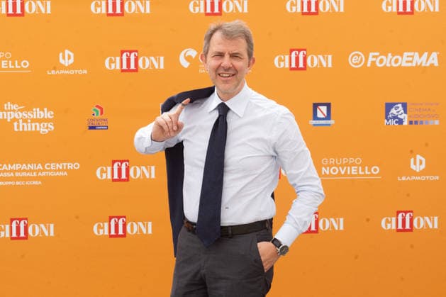 56th Giffoni Film Festival - Francesco Giorgino Photocall Francesco Giorgino poses during the photocall of the 56th Giffoni Film Festival in Giffoni Valle Piana, Italy on July 22, 2026. Photo by Andrea Bracaglia ABACAPRESS.COM Giffoni Valle Piana Italy Italy  Copyright: xBracagliaxAndrea ABACAx