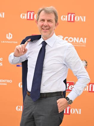 July 22, 2026, Giffoni Valle Piana, Salerno, Italy: Francesco Giorgino attends the photocall at the 2026 Giffoni Film Festival. Giffoni Valle Piana Italy - ZUMAs197 20260722_aaa_s197_046 Copyright: xAntoninoxD™Espositox
