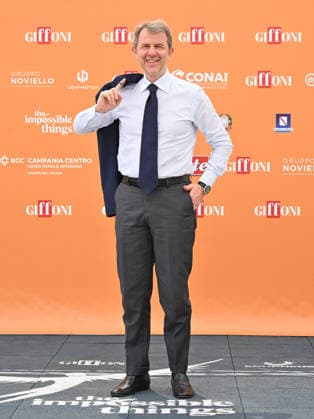 July 22, 2026, Giffoni Valle Piana, Salerno, Italy: Francesco Giorgino attends the photocall at the 2026 Giffoni Film Festival. Giffoni Valle Piana Italy  - ZUMAs197 20260722_aaa_s197_050 Copyright: xAntoninoxD™Espositox