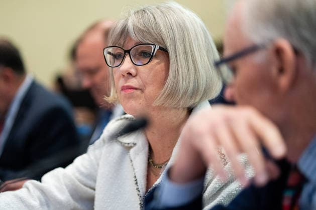 Smithsonian Museum of American History Hearing UNITED STATES - JULY 22: Anthea Hartig, director of the Smithsonian Institute s National Museum of American History, prepares to testify during the House Administration Committee hearing on Oversight of the Smithsonian: Radical Revisionism at the National Museum of American History? in the Longworth House Office Building on Wednesday, July 22, 2026.(Bill Clark CQ Roll Call) Washington DC United States EDITORIAL USE ONLY Copyright: x 2026xCQxRollxCallx BillxClarkx rollcallpix172115