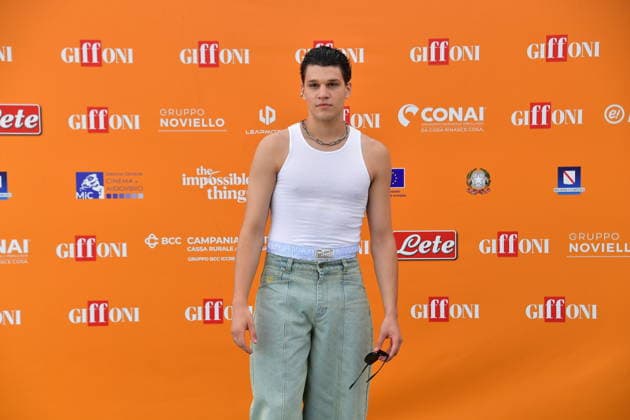 IPA86900854 - Giffoni Vallepiana Giffoni Festival 2026. Pictured: Nicolò Filippucci  Copyright: xVincenzoxLandix xVincenzoxLandix 86900854
