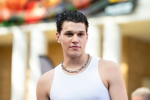 July 22, 2026, Giffoni Valle Piana, Salerno, Italy: Italian song-writer Nicolo Filippucci attends the carpet at 56th Giffoni Film Festival 2026 in Giffoni Valle Piana, Salerno, Italy on July 22, 2026. Giffoni Valle Piana Italy - ZUMAl175 20260722_zip_l175_144 Copyright: xFrancescoxLucianox