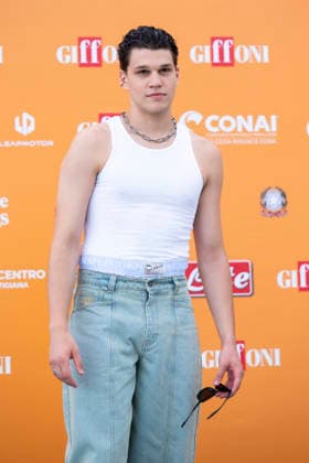 July 22, 2026, Giffoni Valle Piana, Salerno, Italy: Italian song-writer Nicolo Filippucci attends the photocall at 56th Giffoni Film Festival 2026 in Giffoni Valle Piana, Salerno, Italy on July 22, 2026. Giffoni Valle Piana Italy - ZUMAl175 20260722_zip_l175_145 Copyright: xFrancescoxLucianox