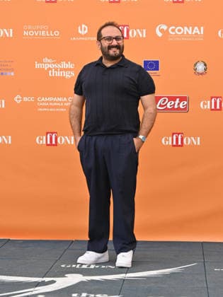 Fabio Balsamo at the 2026 Giffoni Film Festival in Giffoni Valle Piana - 22 Jul 2026 Fabio Balsamo attends the photocall at the 2026 Giffoni Film Festival. Giffoni Valle Piana Italy Copyright: xAntoninoxD Espositox xSOPAxImagesx DSC_7594