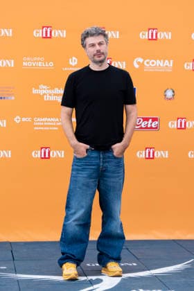 July 22, 2026, Giffoni Valle Piana, Salerno, Italy: Italian movie director Sidney Sibilia attends the photocall at 56th Giffoni Film Festival 2026 in Giffoni Valle Piana, Salerno, Italy on July 22, 2026. Giffoni Valle Piana Italy - ZUMAl175 20260722_zip_l175_162 Copyright: xFrancescoxLucianox