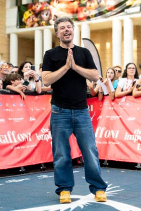 July 22, 2026, Giffoni Valle Piana, Salerno, Italy: Italian movie director Sidney Sibilia attends the carpet at 56th Giffoni Film Festival 2026 in Giffoni Valle Piana, Salerno, Italy on July 22, 2026. Giffoni Valle Piana Italy - ZUMAl175 20260722_zip_l175_165 Copyright: xFrancescoxLucianox