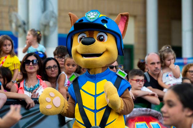 July 22, 2026, Giffoni Valle Piana, Salerno, Italy: Paw Patrol character attends the carpet at 56th Giffoni Film Festival 2026 in Giffoni Valle Piana, Salerno, Italy on July 22, 2026. Giffoni Valle Piana Italy  - ZUMAl175 20260722_zip_l175_222 Copyright: xFrancescoxLucianox