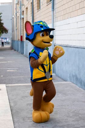 July 22, 2026, Giffoni Valle Piana, Salerno, Italy: Paw Patrol character attends the carpet at 56th Giffoni Film Festival 2026 in Giffoni Valle Piana, Salerno, Italy on July 22, 2026. Giffoni Valle Piana Italy  - ZUMAl175 20260722_zip_l175_223 Copyright: xFrancescoxLucianox