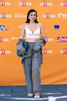 July 22, 2026, Giffoni Valle Piana, Salerno, Italy: Italian actress Giorgia Gianetiempo attends the photocall at 56th Giffoni Film Festival 2026 in Giffoni Valle Piana, Salerno, Italy on July 22, 2026. Giffoni Valle Piana Italy - ZUMAl175 20260722_zip_l175_189 Copyright: xFrancescoxLucianox