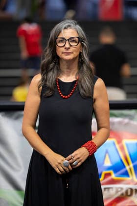 July 22, 2026, Giffoni Valle Piana, Salerno, Italy: Italian legal scholar and expert on human rights, United Nations (UN) Special Rapporteur on the occupied Palestinian territories Francesca Albanese attends the photocall at 56th Giffoni Film Festival 2026 in Giffoni Valle Piana, Salerno, Italy on July 22, 2026. Giffoni Valle Piana Italy - ZUMAl175 20260722_zip_l175_193 Copyright: xFrancescoxLucianox