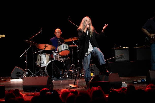 STOCKHOLM, SVERIGE 20260722 Patti Smith spelar pa Cirkus pa onsdagskvällen. STOCKHOLM SWEDEN x62610x *** STOCKHOLM, SWEDEN 20260722 Patti Smith is performing at Cirkus on Wednesday evening STOCKHOLM SWEDEN x62610x  Copyright: xAnnaxHallamsx TTx PATTI SMITH KONSERT okHDYDKnGv8