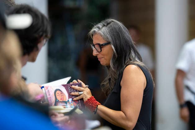 July 22, 2026, Giffoni Valle Piana, Salerno, Italy: Italian legal scholar and expert on human rights, United Nations (UN) Special Rapporteur on the occupied Palestinian territories Francesca Albanese attends the photocall at 56th Giffoni Film Festival 2026 in Giffoni Valle Piana, Salerno, Italy on July 22, 2026. Giffoni Valle Piana Italy - ZUMAl175 20260722_zip_l175_198 Copyright: xFrancescoxLucianox