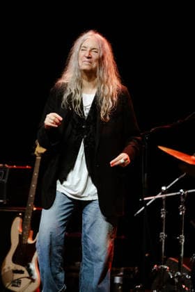 STOCKHOLM, SWEDEN 20260722 American singer Patti Smith plays at Cirkus in Stockholm,. Sweden July 22, 2026. STOCKHOLM SWEDEN x62610x *** STOCKHOLM, SWEDEN 20260722 American singer Patti Smith performs at Cirkus in Stockholm, Sweden, on July 22, 2026 STOCKHOLM SWEDEN x62610x  Copyright: xAnnaxHallamsx TTx PATTI SMITH CONCERT zq8kZQfD8FY