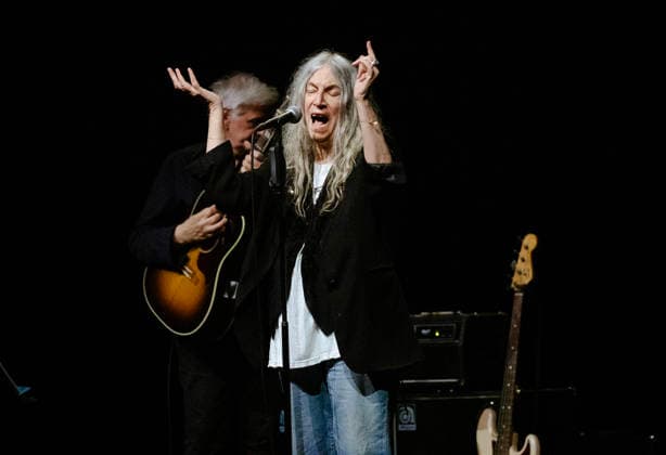 STOCKHOLM, SWEDEN 20260722 American singer Patti Smith plays at Cirkus in Stockholm,. Sweden July 22, 2026. STOCKHOLM SWEDEN x62610x *** STOCKHOLM, SWEDEN 20260722 American singer Patti Smith performs at Cirkus in Stockholm, Sweden, on July 22, 2026 STOCKHOLM SWEDEN x62610x  Copyright: xAnnaxHallamsx TTx PATTI SMITH CONCERT CHqSNNGFfhw