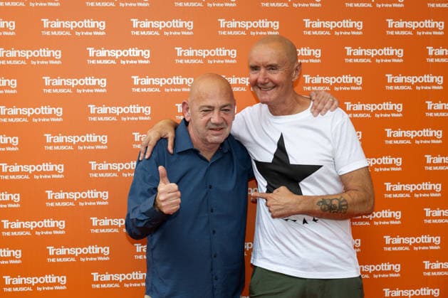 Trainspotting: The Musical Press Night at the Theatre Royal Haymarket, London on 22 July 2026 Steve Mac and Irvine Welsh arriving at the press night performance of Trainspotting: The Musical , Credit:Ewelina Stachurska Show Me You Ewelina Stachurska Avalon UK, London, Theatre Royal Haymarket  Copyright: xEwelinaxStachurskaxShowxMexYoux xEwelinaxStachurskax xAvalonx 1117934826