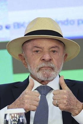 Lula da Silva attends ceremony to enact tariff relief bill in Brazil BRASILIA, BRAZIL - JULY 22: Brazil s President Luiz Inacio Lula da Silva speaks during a ceremony to sign into law a bill establishing a line of credit for companies affected by new tariffs imposed by the U.S. government, at the Planalto Palace in Brasilia, Brazil, July 22, 2026. Mateus Bonomi Anadolu Brasilia Brazil. Editorial use only. Please get in touch for any other usage.  Copyright: x2026xAnadoluxMateusxBonomix