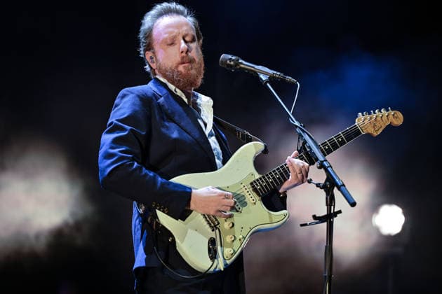 IPA86906605 - Alex Trimble of Two Door Cinema Club during the 15th Anniversary Tourist History Tour 2026, on July 22, 2026, at the Cavea of the Auditorium Parco della Musica, Rome, Italy.  Copyright: xDomenicoxCippitelli LiveMediax xx 86906605