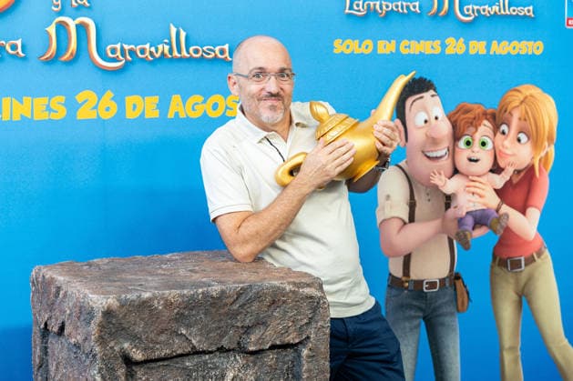 July 22, 2026, Madrid, Madrid, SPAIN: Spanish voice actor JAVIER BALAS attends the premiere of Tad Jones and the Magic Lamp , the new Spanish animated film. Madrid SPAIN - ZUMAc270 20260722_zip_c270_025 Copyright: xDavidxCruzxSanzx