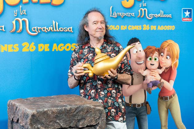 July 22, 2026, Madrid, Madrid, SPAIN: Spanish voice actor LUIS POSADA attends the premiere of Tad Jones and the Magic Lamp , the new Spanish animated film. Madrid SPAIN - ZUMAc270 20260722_zip_c270_026 Copyright: xDavidxCruzxSanzx