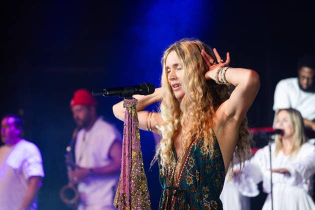 July 23, 2026, Belgrade, Central Serbia, Serbia: 2026722, Belgrade, Serbia - British soul and R&B singer JOSS STONE performs live on stage as part of her Less Is More tour at the Lozionica venue in Belgrade. Belgrade Serbia - ZUMAd223 20260723_zip_d223_009 Copyright: xMarkoxDimicx