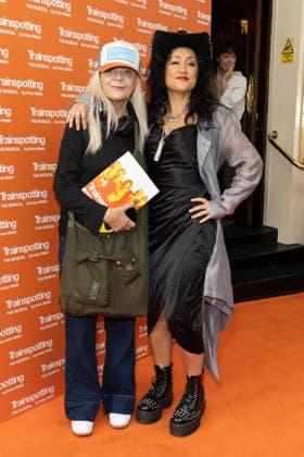 Trainspotting The Musical Press Night in London - 22 Jul 2026 (L-R), Gail Porter and Singer Songwriter, Zoe Devlin Love attend Trainspotting The Musical press night at Theatre Royal Haymarket, London. London United Kingdom Copyright: xPhilxLewisx xSOPAxImagesx GailPorterDevlinLove-8210