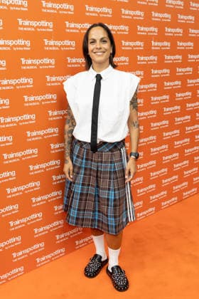 July 22, 2026, London, United Kingdom: Christina Andrea attends Trainspotting The Musical press night at Theatre Royal Haymarket, London. London United Kingdom  - ZUMAs197 20260722_aaa_s197_171 Copyright: xPhilxLewisx