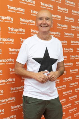 July 22, 2026, London, United Kingdom: Writer, Irvine Welsh attends Trainspotting The Musical press night at Theatre Royal Haymarket, London. London United Kingdom  - ZUMAs197 20260722_aaa_s197_192 Copyright: xPhilxLewisx