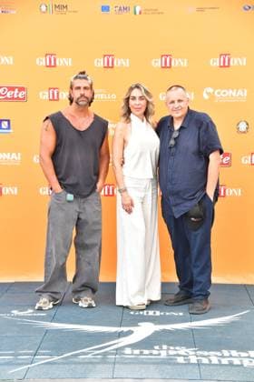 IPA86908895 - Giffoni Vallepiana Giffoni Festival 2026. Pictured: Gilles Rocca, Antonio Silvestre, Lorena Rutigliano  Copyright: xVincenzoxLandix xVincenzoxLandix 86908895