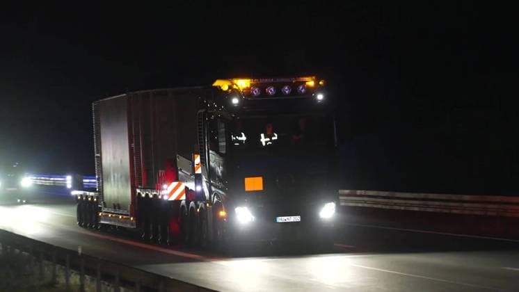 9. Castor-Transport Jülich–Ahaus erfolgreich abgeschlossen – Bilder von der A31 und der Ankunft im Zwischenlager 7aIMG: 0567109 9. Castor-Transport Jülich–Ahaus erfolgreich abgeschlossen – Bilder von der A31 und der Ankunft im ZwischenlagerNordrhein-Westfalen, Ahaus, Deutschland *** 9th Castor Transport from Jülich to Ahaus Successfully Completed – Photos from the A31 and the Arrival at the Interim Storage Facility 7aIMG 0567109 9th Castor Transport from Jülich to Ahaus Successfully Completed – Photos from the A31 and the Arrival at the Interim Storage Facility North Rhine-Westphalia, Ahaus, Germany Copyright: 7aktuell.dex xMarcxGruber 0567109 20260722_7a_Castor9ah_567109