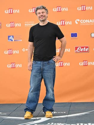 July 22, 2026, Giffoni Valle Piana, Salerno, Italy: Sydney Sibilia at the blu carpet at the 2026 Giffoni Film Festival Giffoni Valle Piana Italy - ZUMAs197 20260722_aaa_s197_404 Copyright: xAntoninoxD™Espositox
